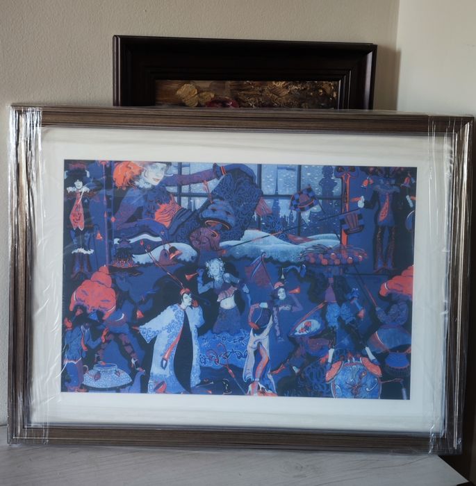 Репродукция картины Петра Фролова "Чей колокольчик звенит соль-диезом"