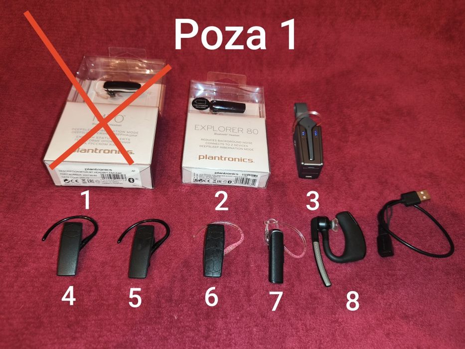 Plantronics Explorer, Jabra Talk 15 SIGILATA