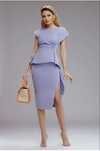 Rochie Ejolie culoare mov pastel