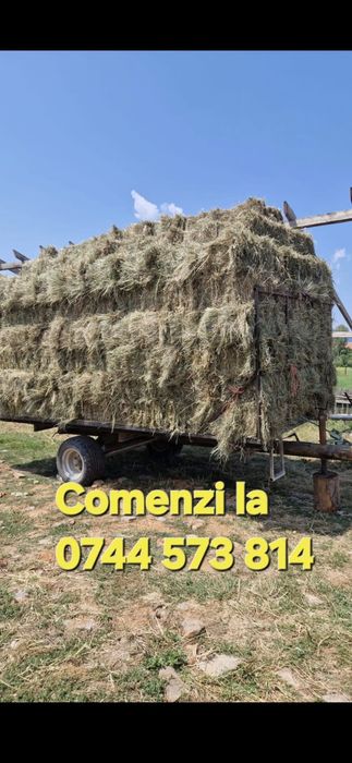 Baloti rotunzi Fan sau Lucerna la TIR.Pomi:Alun.Nuc.Cires.Castan.Pruni