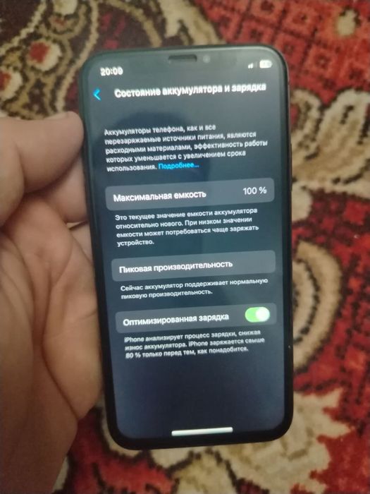 Iphone X 256gb 100%