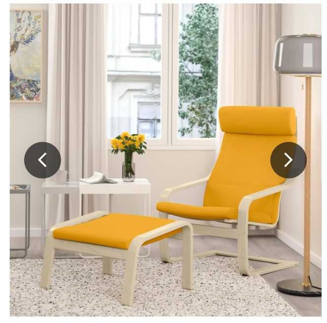 Кресло POANG люлеещ стол от IKEA