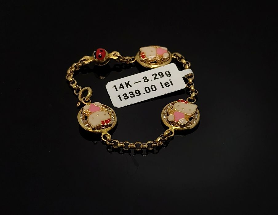 Bijuteria Royal bratara din aur 14k 3.29 gr