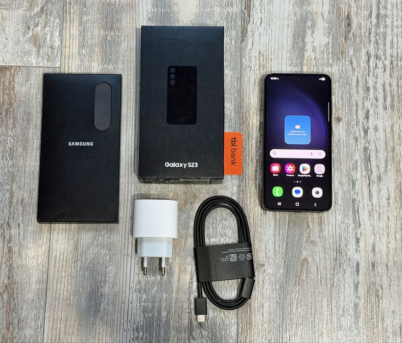 Samsung Galaxy S23 5G 128 GB 8 GB Ram Dual Sim Отличен Black