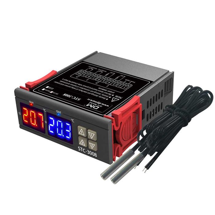 STC-3008 двухканальное измерение температуры