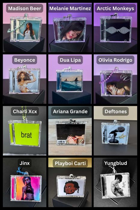 Мини CD - персонализиран ключодържател