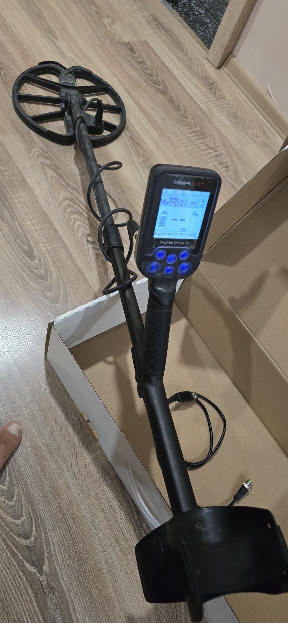 Металдетектор  Металотърсач   Nokta Makro Simplex+