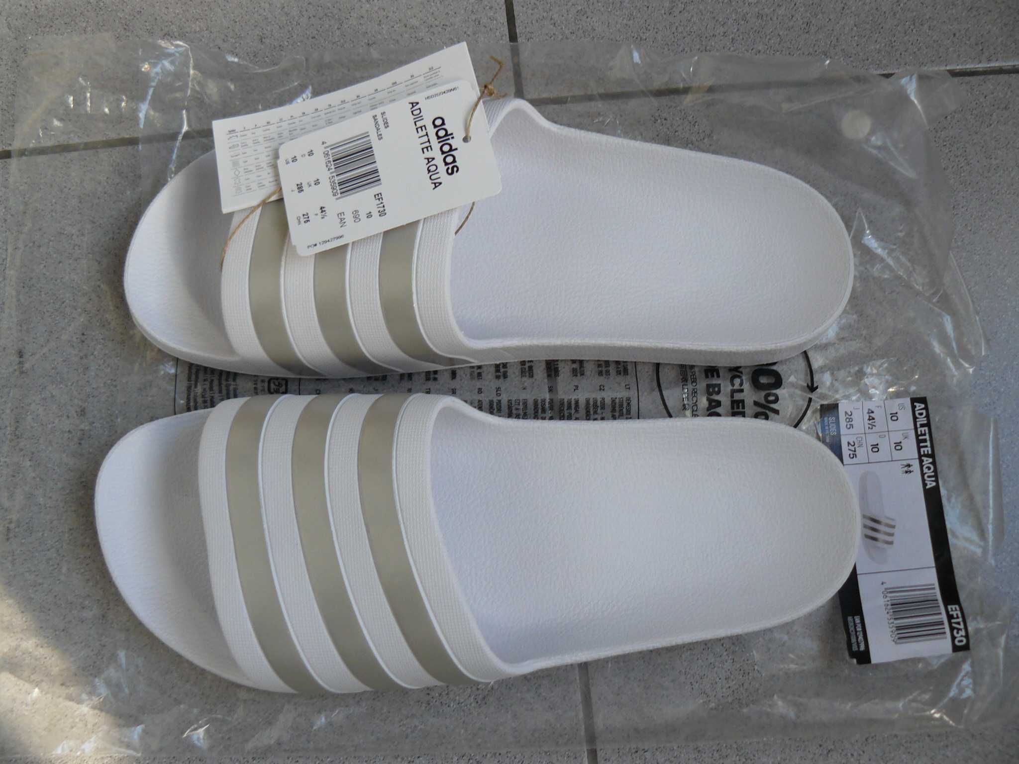 Slapi/Papuci Plaja ADIDAS ADILETTE AQUA Originali Pt.Barbati,Noi,Nr.44