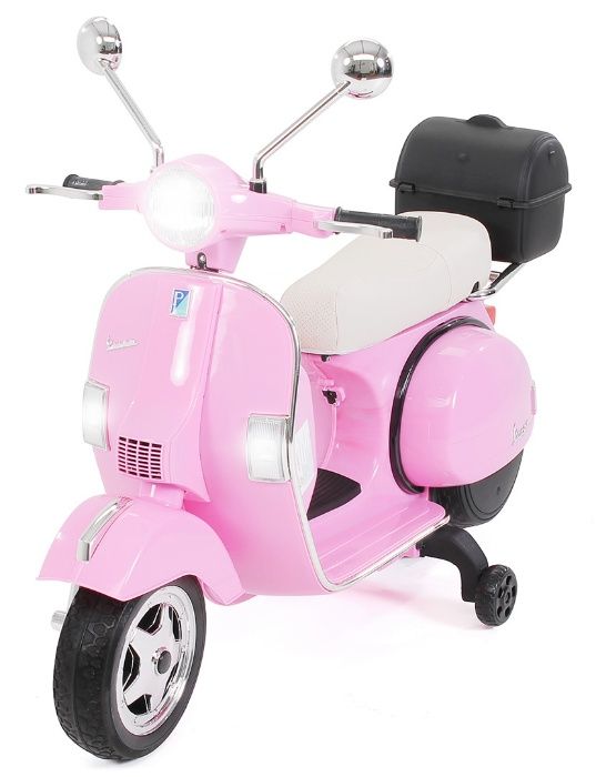 Motoretă pentru Copii, Vespa , PX150 ,12 V 7 ap, 1 Loc