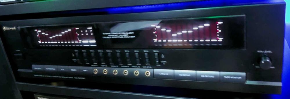 Egalizator stereo -Sherwood eq-5010c