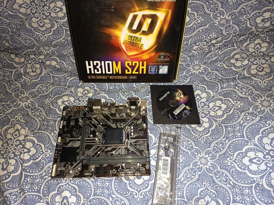 Placa de baza gen 8/9, Gigabyte H310M-S2H, slot ssd M2, suport i7 9700