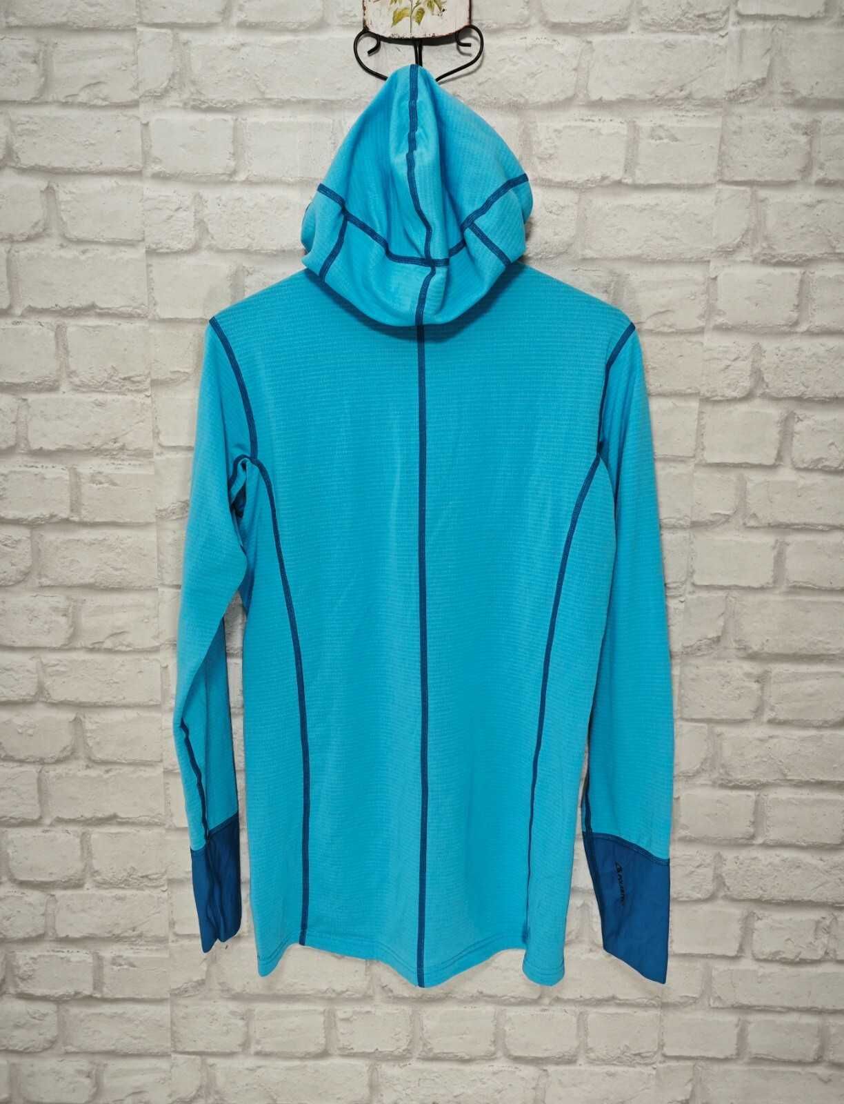 NORRONA Super Hoodie Ice Blue Polartec Дамска горница размер М