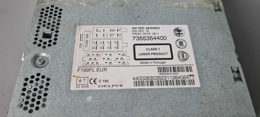 Музика CD Fiat Punto 2011г.