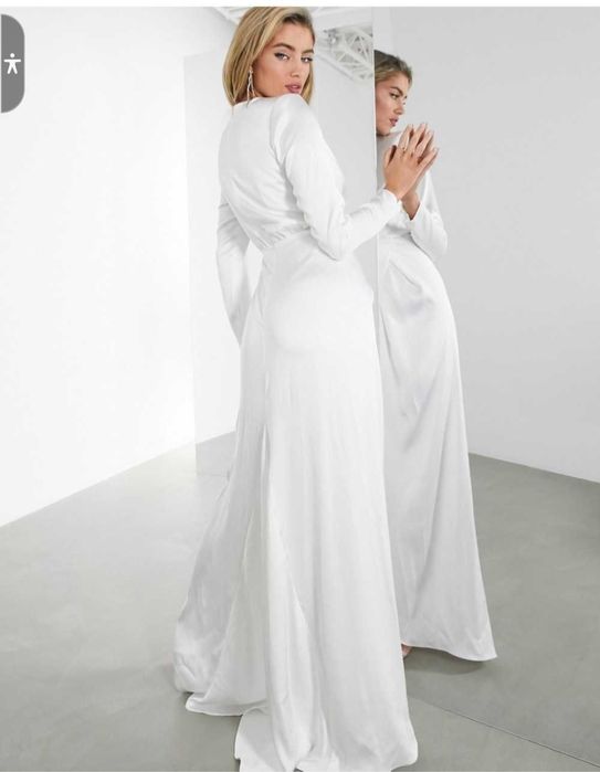 Нова бяла рокля ASOS Bridal