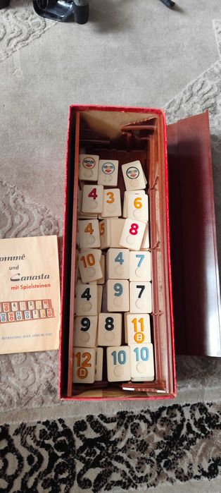 joc remi remy si CANASTA vintage impecabil