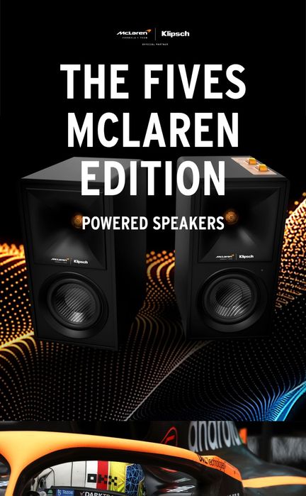 Klipsch The Fives McLaren Edition + Cambridge Audio Minx X300 субуфер
