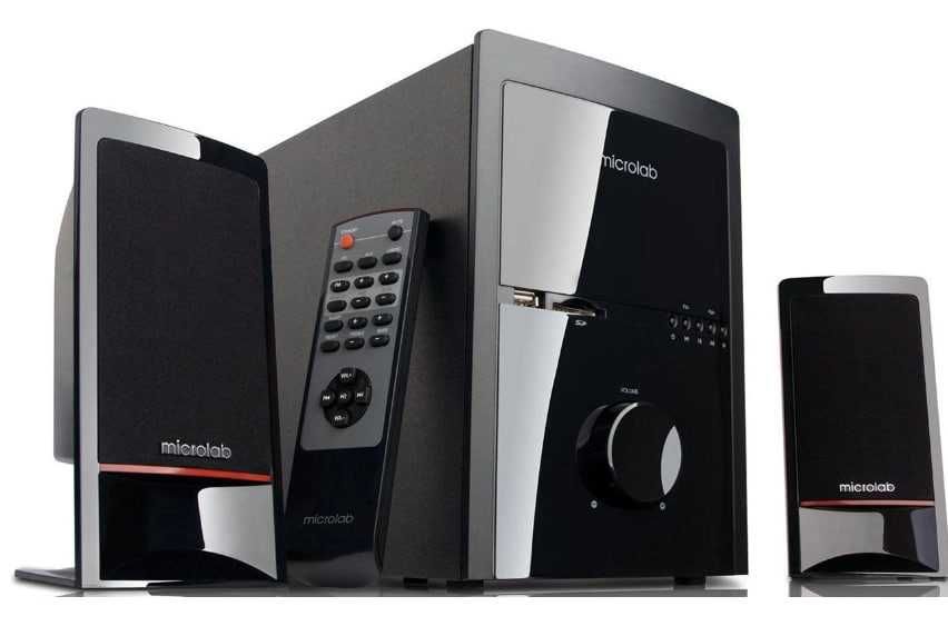 Колонка Microlab M-700BT 2.1 — 46W Сабвуфер и Bluetooth 5.0