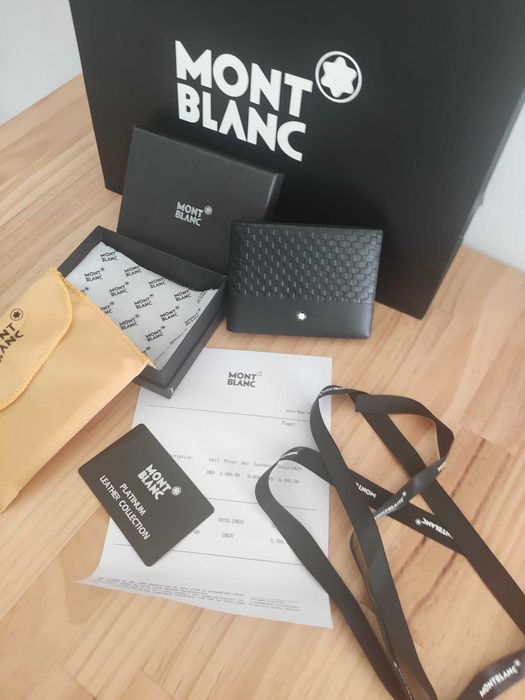 In stoc Portofel pentru bărbați piele Mont Blanc 28-09