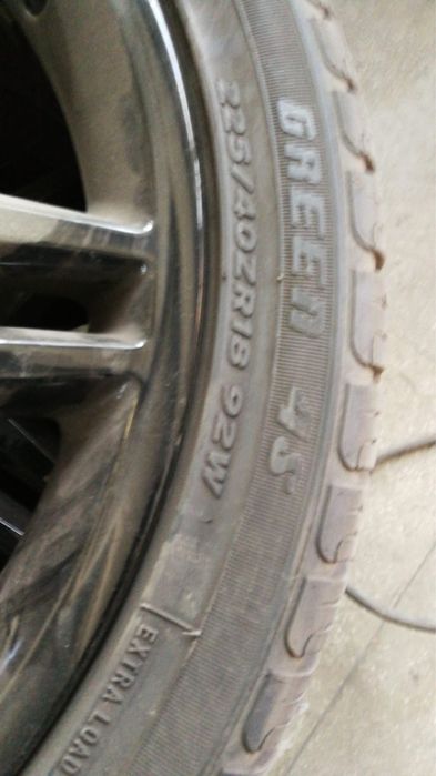 Jante + anvelope de iarna Mercedes 18 AMG