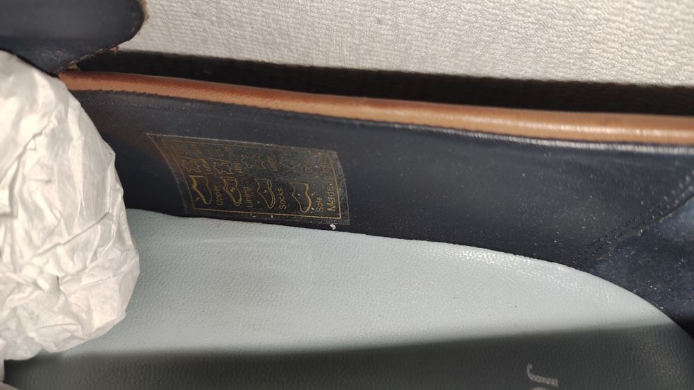 Страхотни мъжки половинки от естествена кожа JOOP ! №46