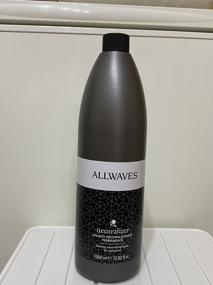 Allwaves! нейтрализатор для волос после завивки 1000мл