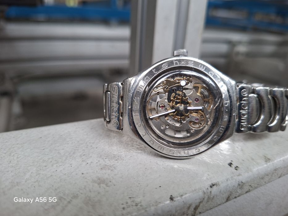 Swatch Irony Skeleton Automatic Watch - BODY & SOUL -
Ceas unise