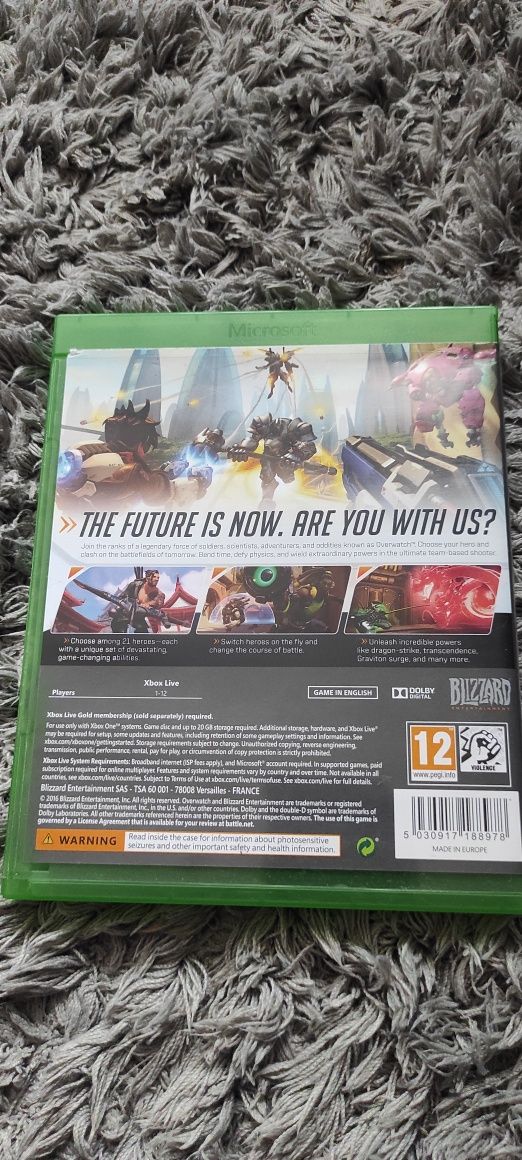 Transport 14 lei Overwatch Origins Edition Xbox One