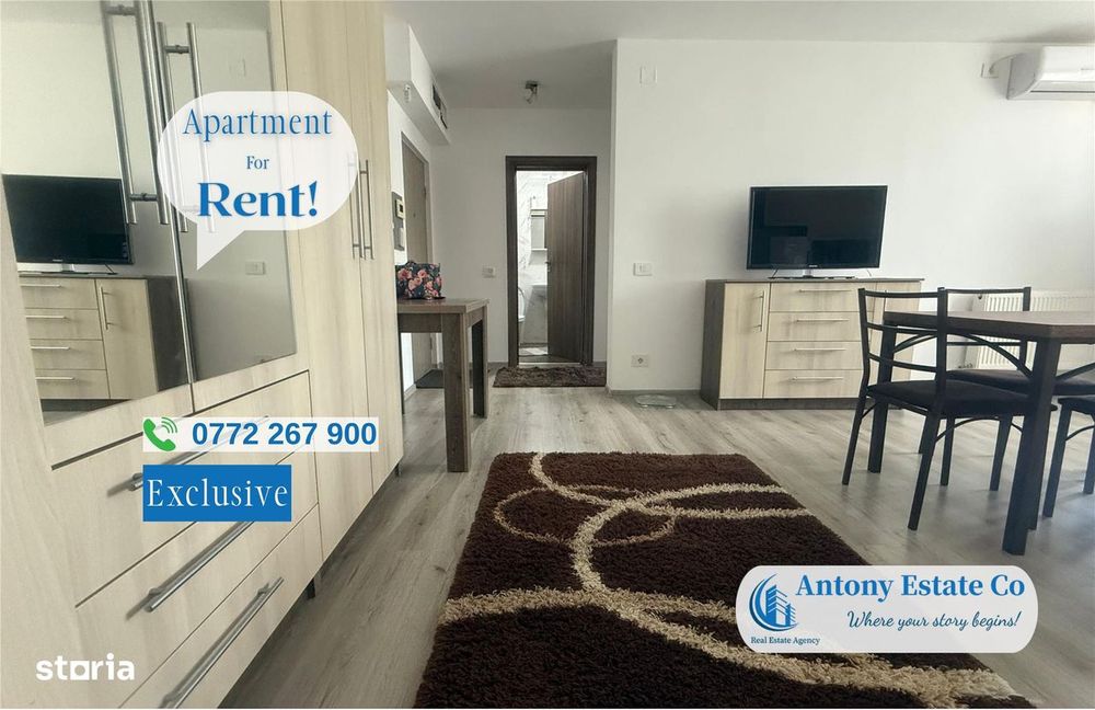 Apartament de inchiriat, 2 Camere NOU, PRIMA RESIDENCE, Nufarul, Orade