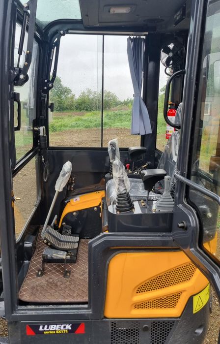Excavator 1.7 tone~ Lubeck Ex-171/Cab.~Nou~Garantie 2 ani