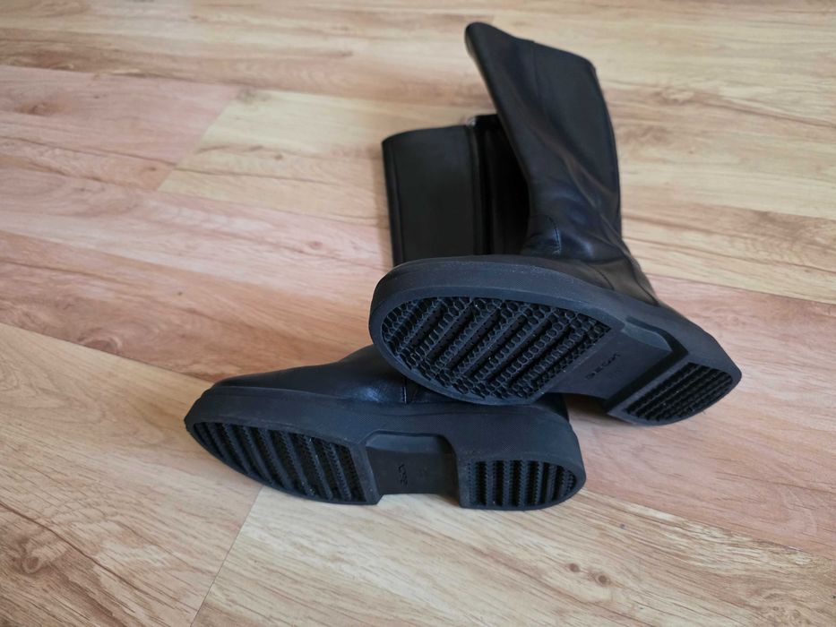 GEOX Ботуши кожени изцяло и отвътре