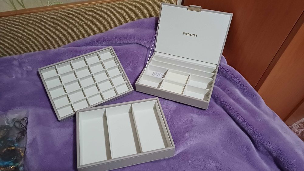 Rossi нова кожена кутия бижута