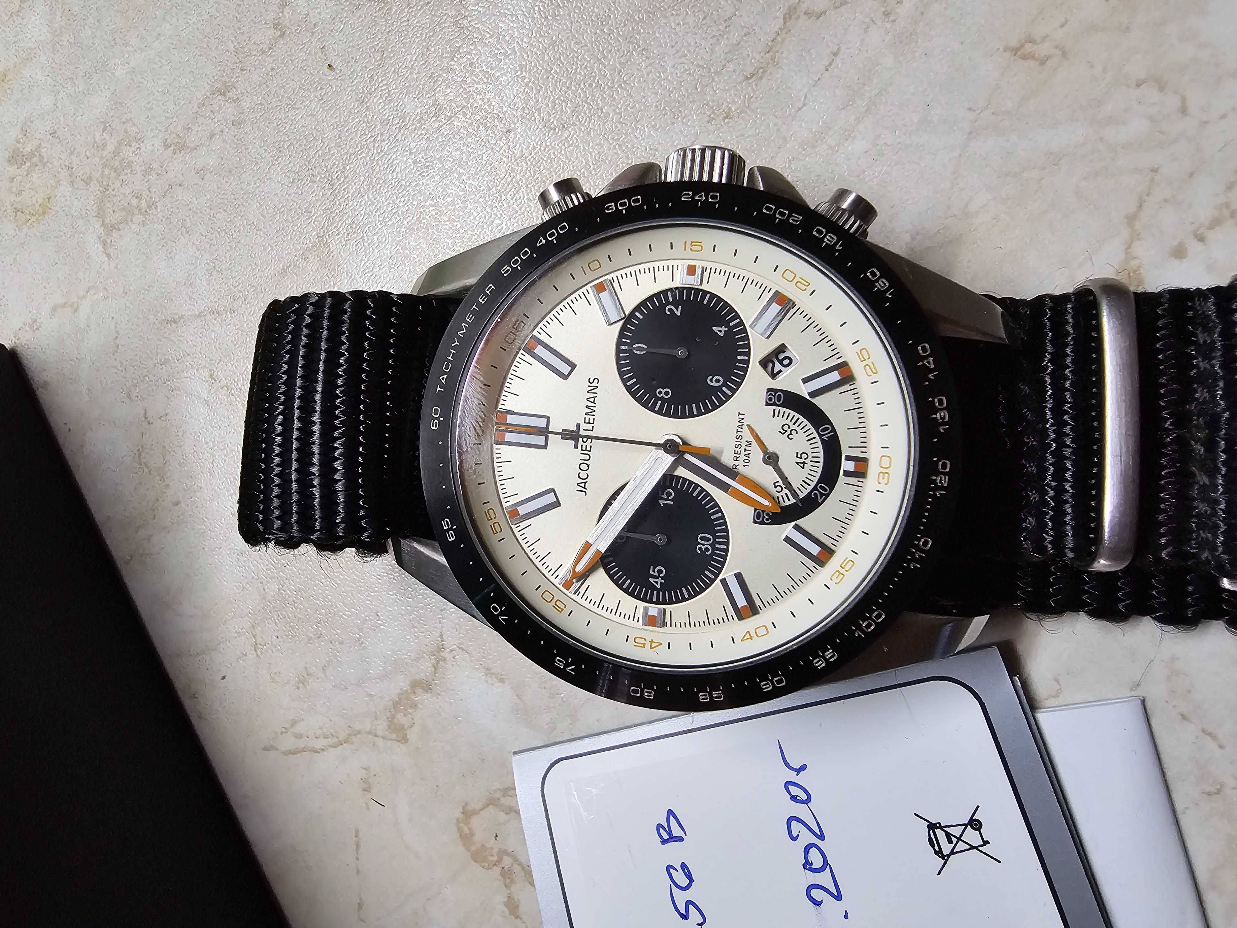 Мъжки часовник JACQUES LEMANS