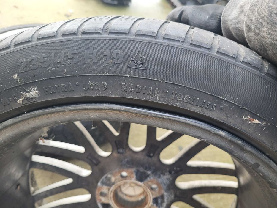 Jante 19`` Audi A4 A5 A6 A7 gaura butuc 66.6 mm prindere 5x112