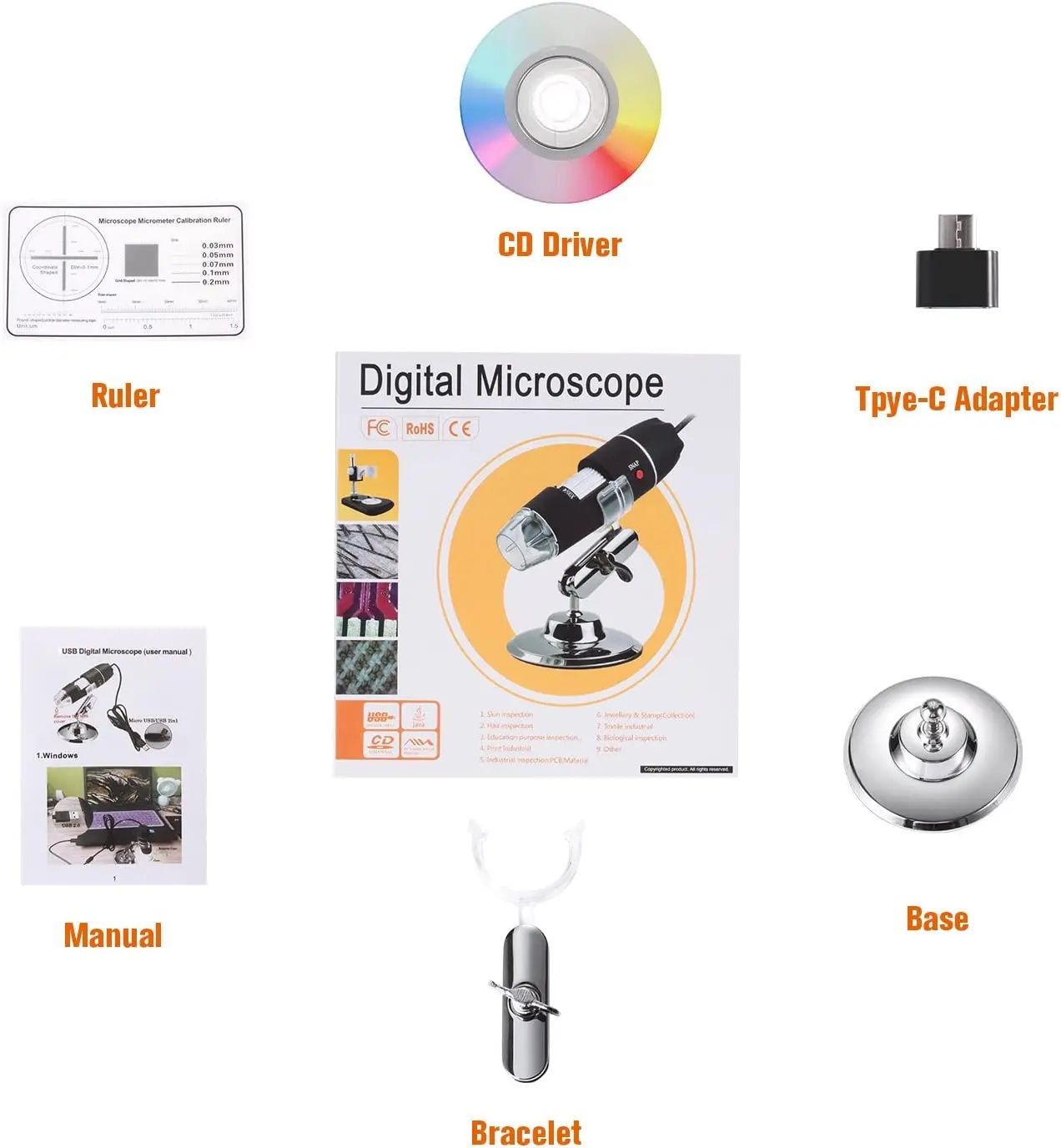 Цифровой Микроскоп Digital Microscope Professional, USB