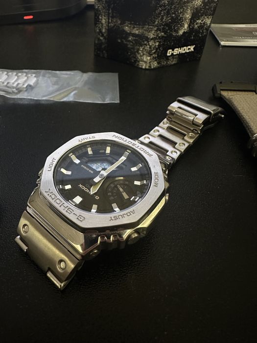 Casio G-Shock GM-2100C-5A “CasiOak” + curea metal originală Casio