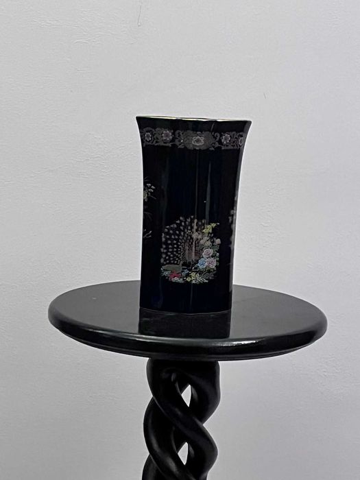 Portelan kobalt Golden Love Peacock japonia marcat bibelou bibelouri