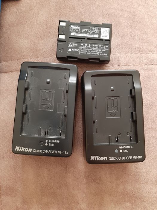 Зарядни за Nikon MH-18a D70 D300 D700 D200