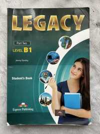 Legacy В1 учебник и тетрадка по английски език
