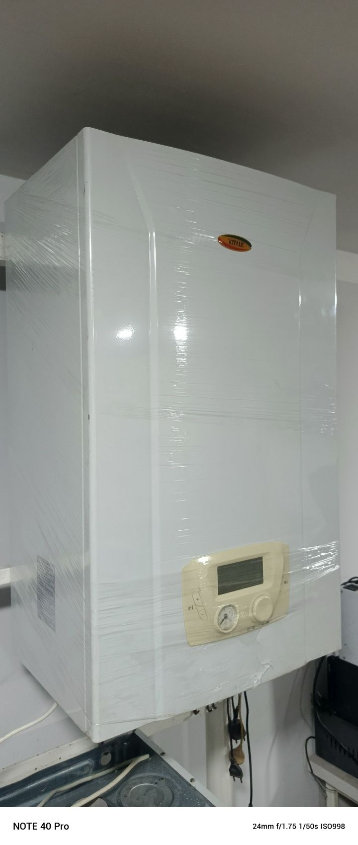 Италянкая двухконтурний котел Vitale 40 КВатт 400 талик