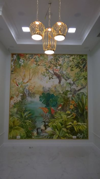 Поклейка обоев не дорого