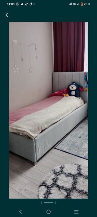 Кровать 90*200 с подъёмным механизмом