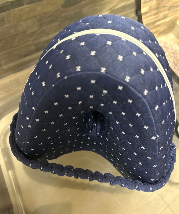 Възглавница за крака от мемори пяна, 25х23х13 см, егономичен дизайн