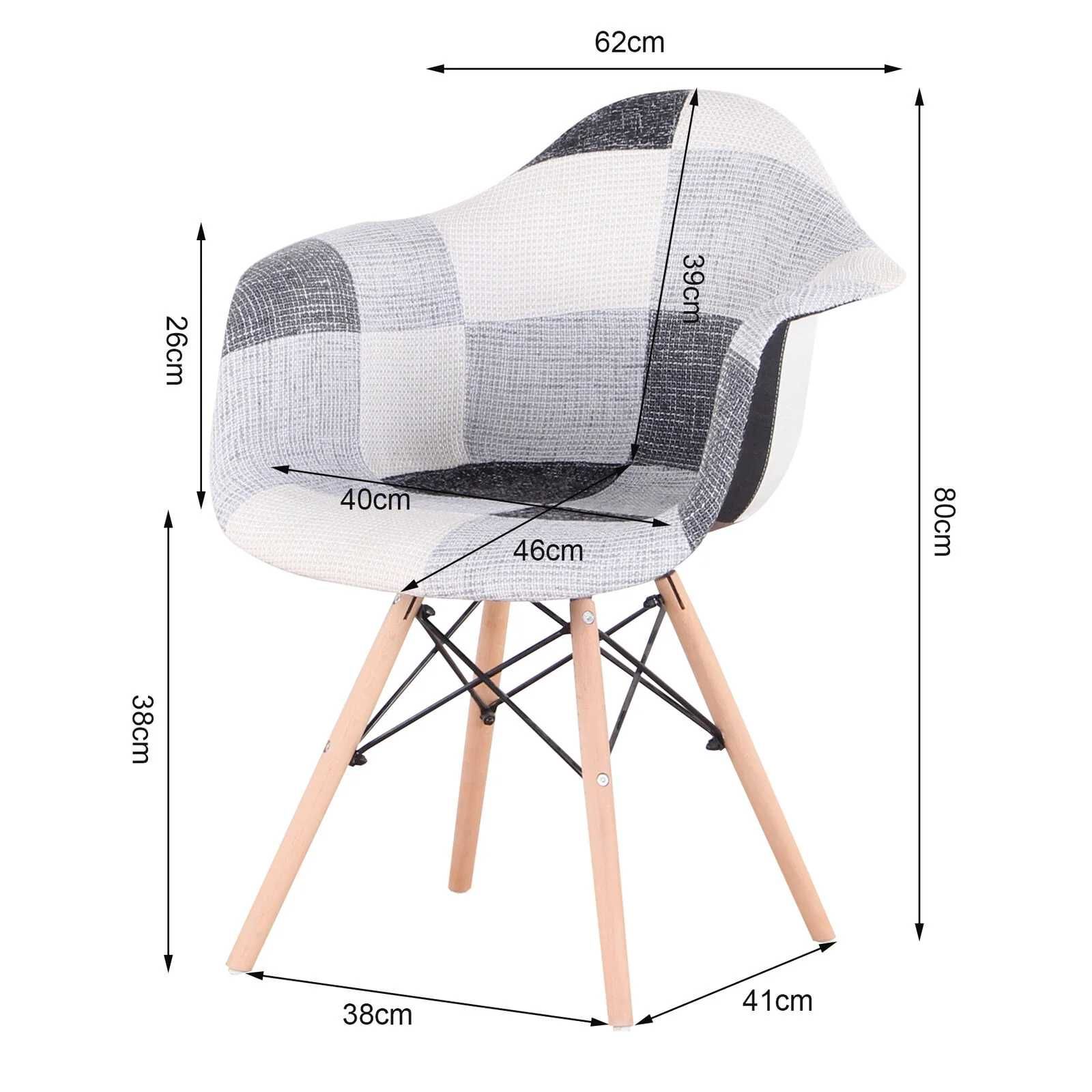 Висококачествени трапезни столове тип кресло пачуърк МОДЕЛ 303