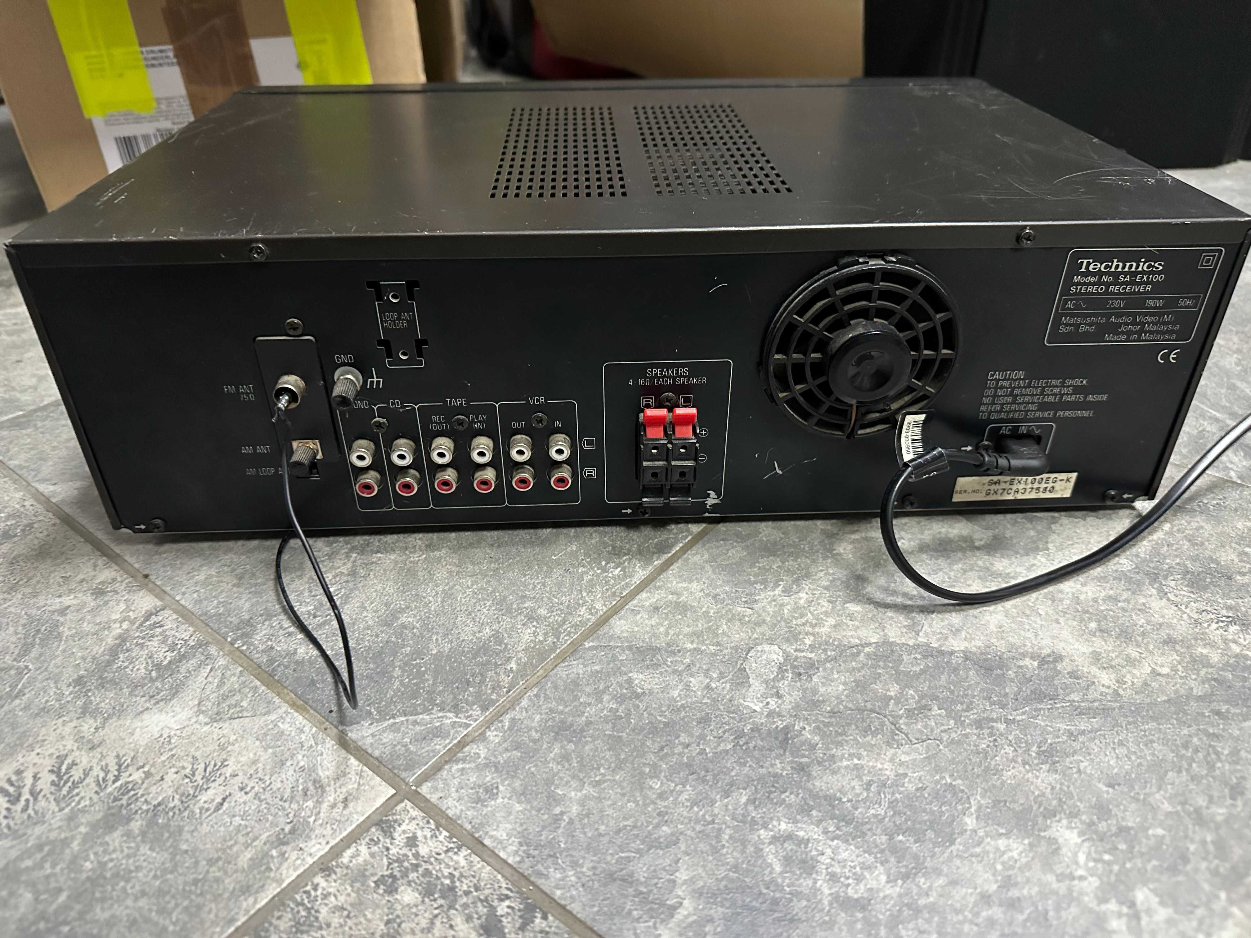 Усилвател ресивър Technics SA-EX100 AM/FM Receiver