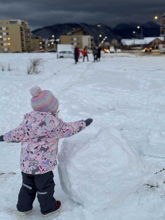 Geacă și pantaloni de iarnă 92 cm – set călduros și confortabil