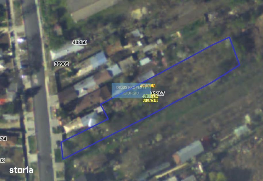 Teren intravilan Giurgiu – Șoseaua Bălănoaiei