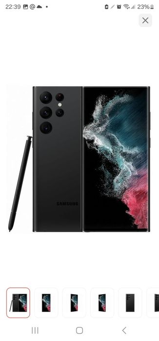 Galaxy Samsung S22 Ultra и стилуса сломан и царапины