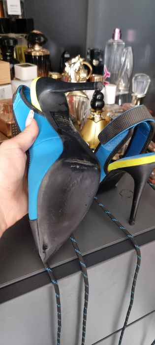 Pantofi stiletto cu sireturi pe picior Aldo