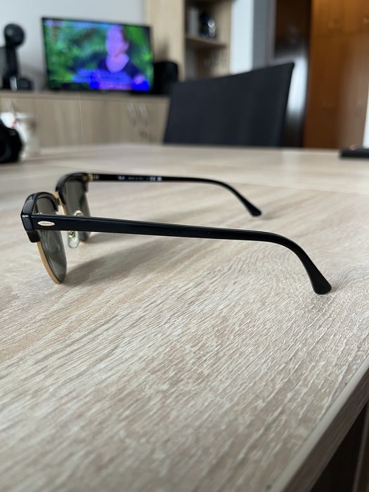 Ochelari de soare unisex Ray-Ban RB3016 W0365 49 CLUBMASTER