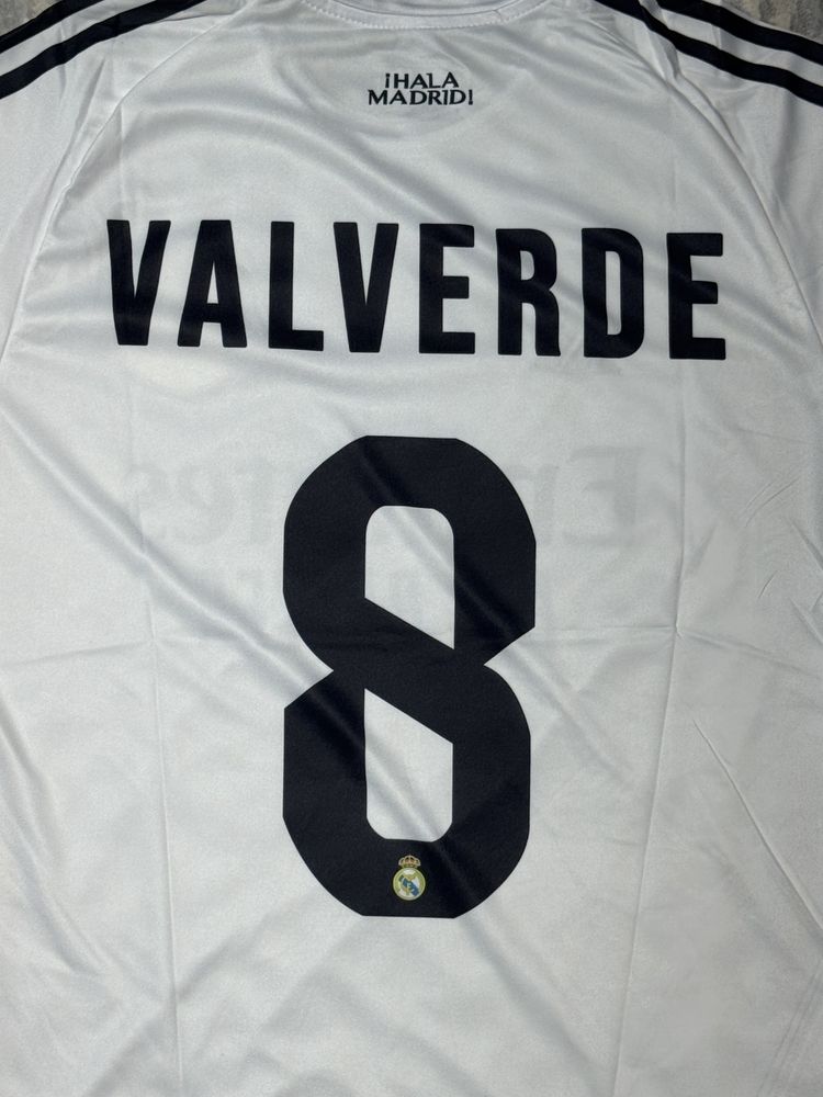 Tricou fotbal Real Madrid - Valverde (25-26)